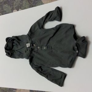 Kate Quinn  green bear onesie